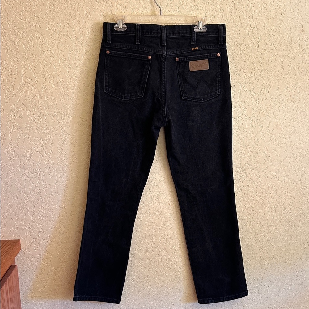 Men's Black Wrangler Jeans